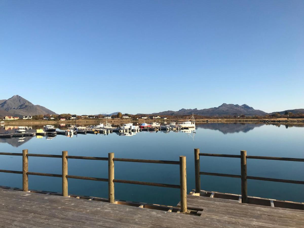 Nappstraumen Seafront Cabin Лекнес Экстерьер фото